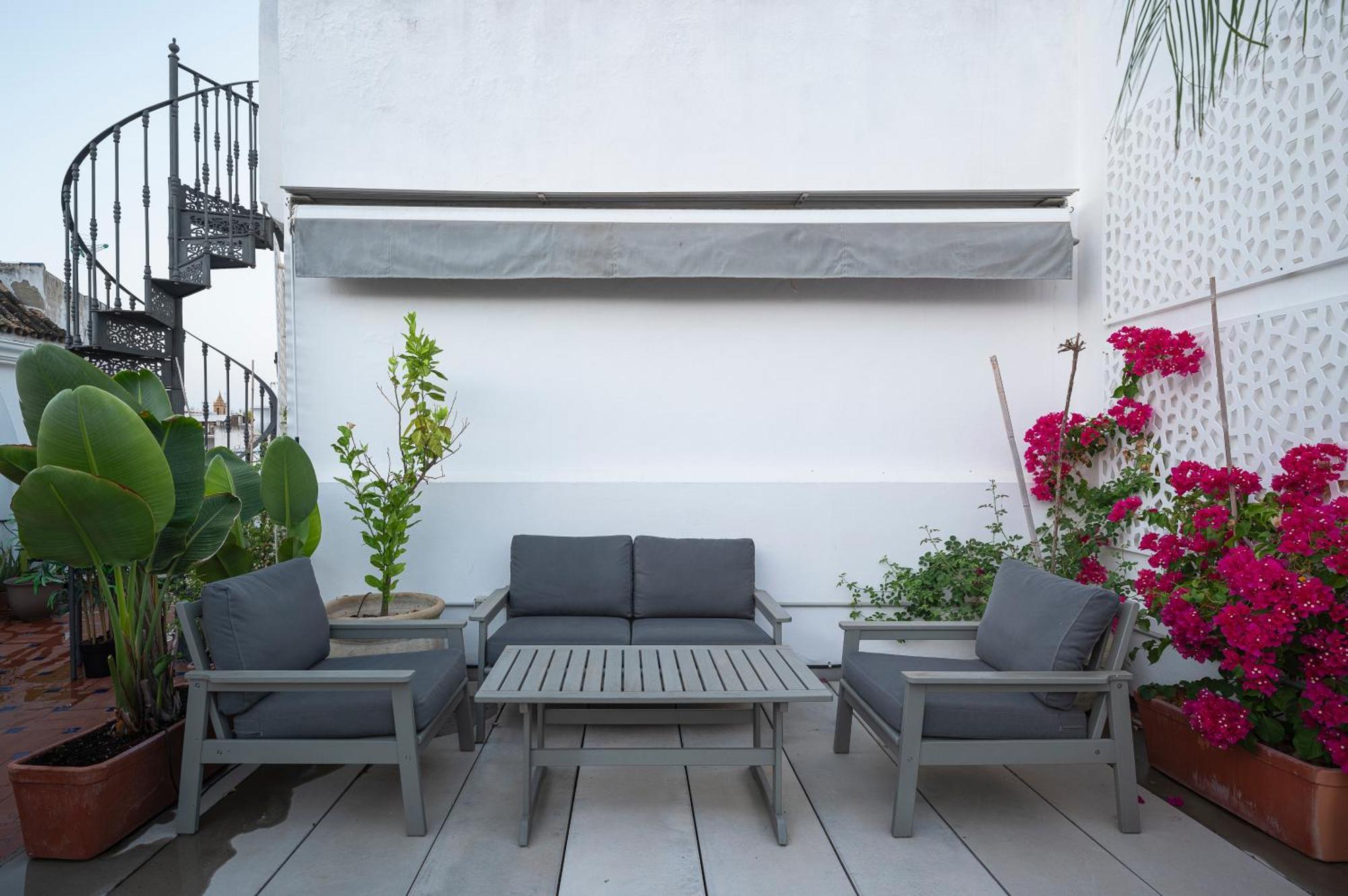 塞维利亚The Terrace, Duplex Con Terraza Privada公寓 外观 照片